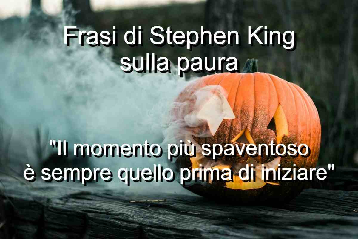 Frasi di Stephen King sulla paura