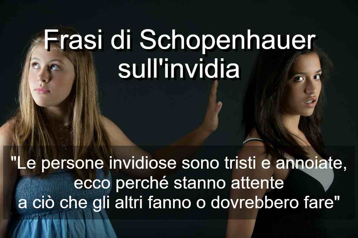 Frasi di Schopenhauer sull’invidia