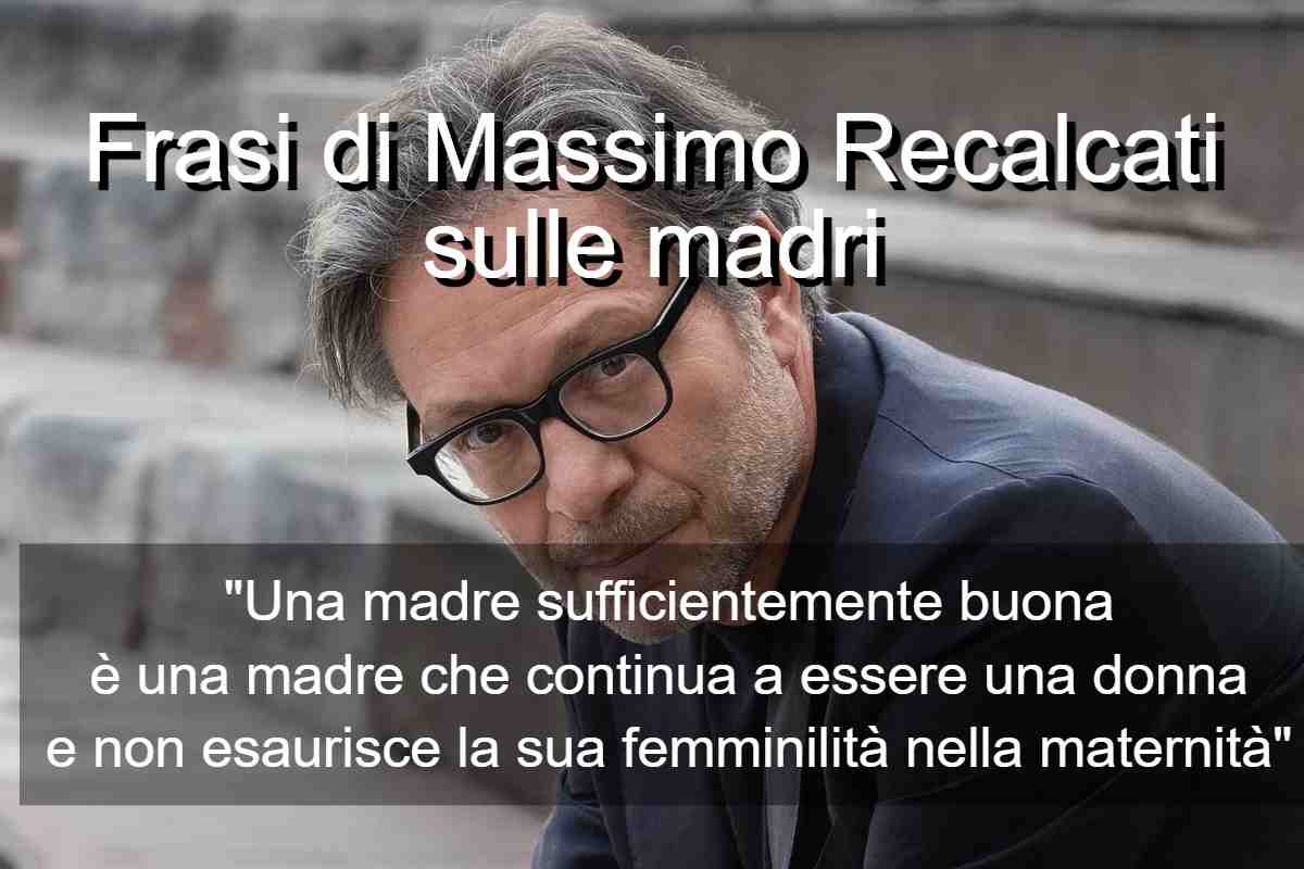 Frasi di Massimo Recalcati sulle madri