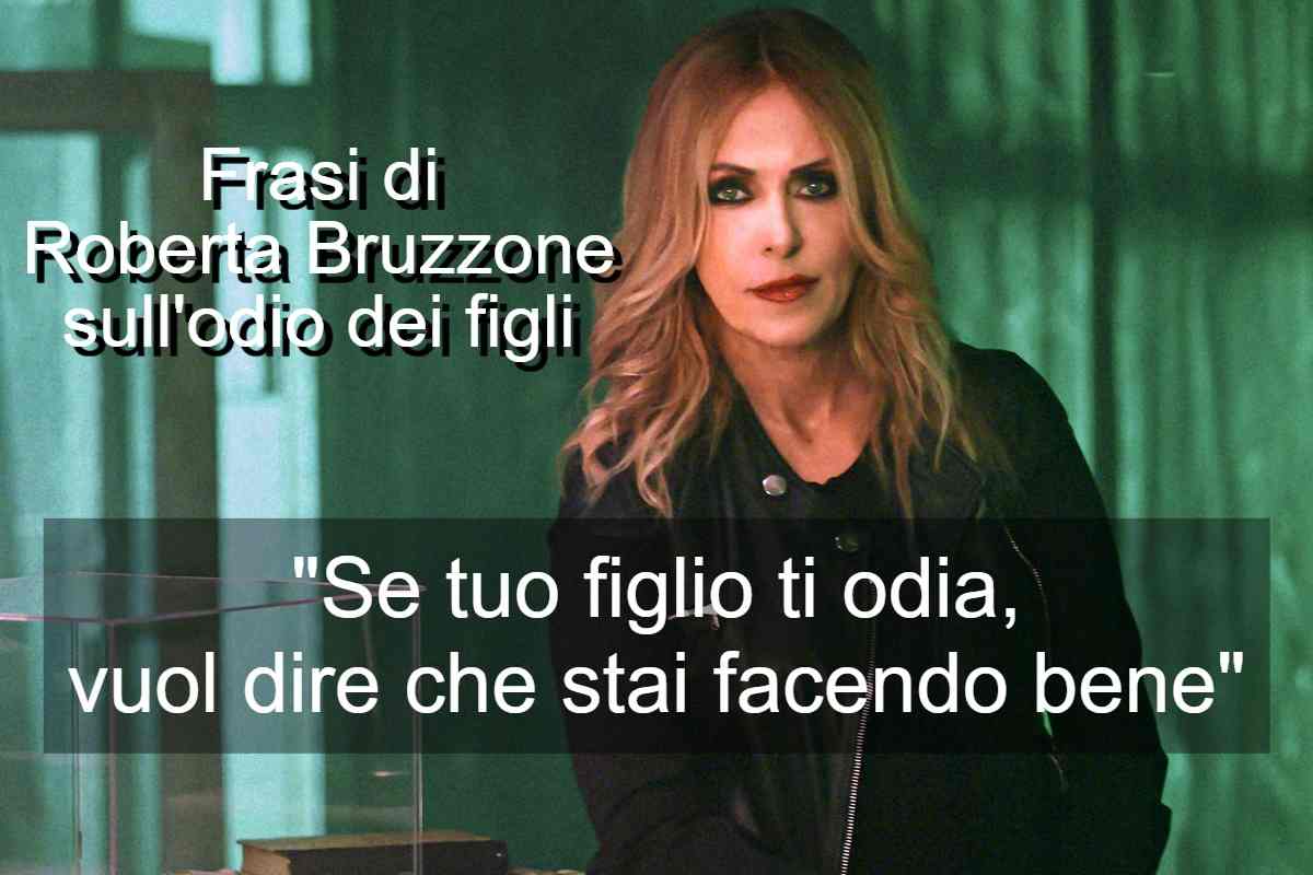 Frasi di Roberta Bruzzone sull’odio dei figli