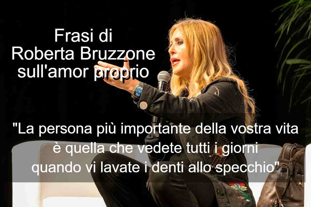Frasi di Roberta Bruzzone sull’amor proprio