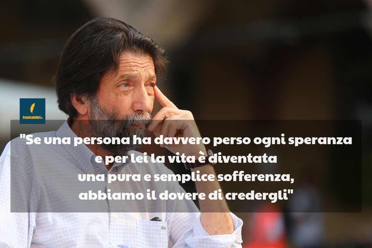 La frase di Massimo Cacciari che dà dignità alla sofferenza