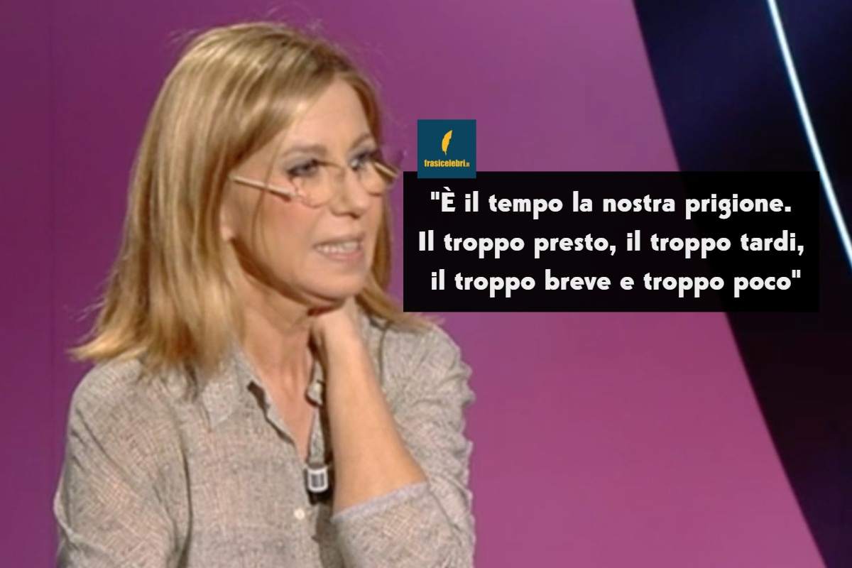 Frasi di Concita De Gregorio sul tempo