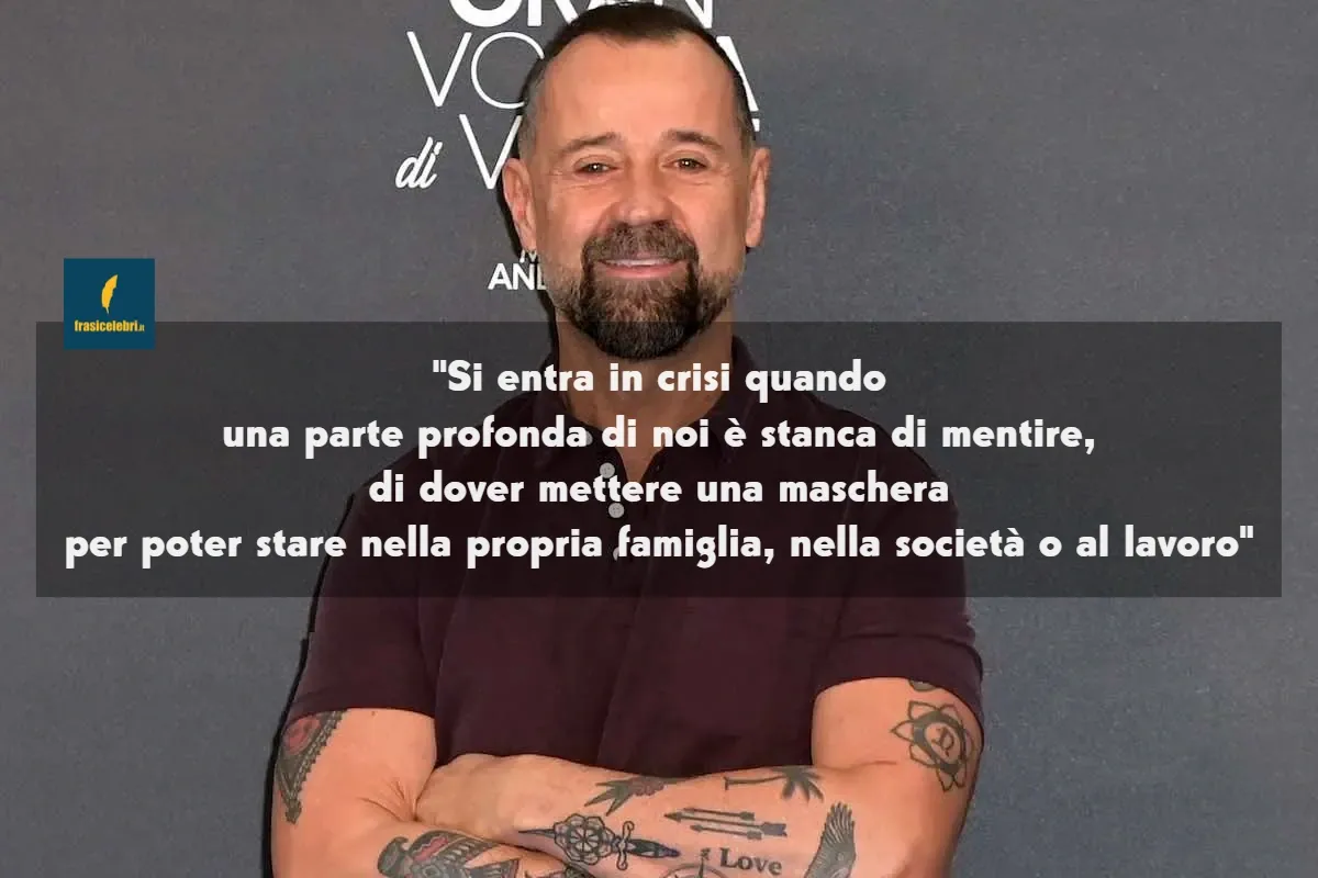 Frasi di Fabio Volo sulle crisi