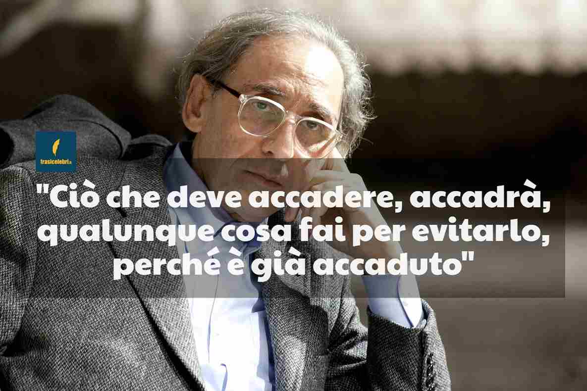 Frasi di Franco Battiato sul destino