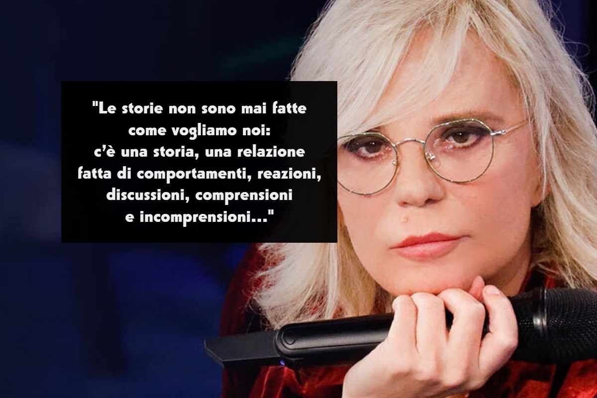 Frasi di Maria De Filippi sulle relazioni