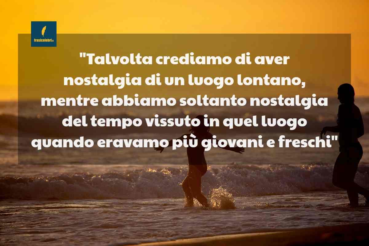 Frasi di Schopenhauer sulla nostalgia