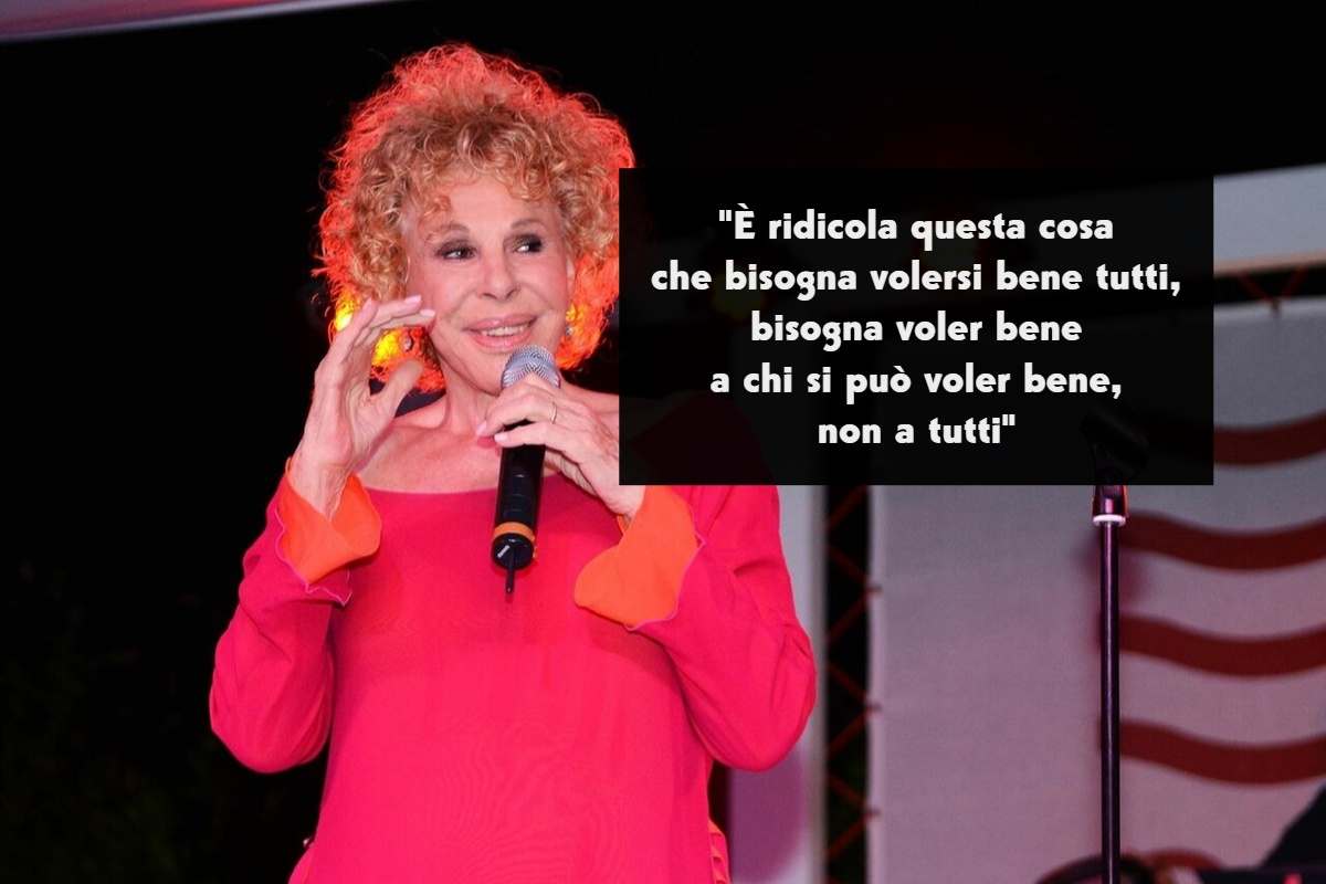 Frasi di Ornella Vanoni sull’affetto
