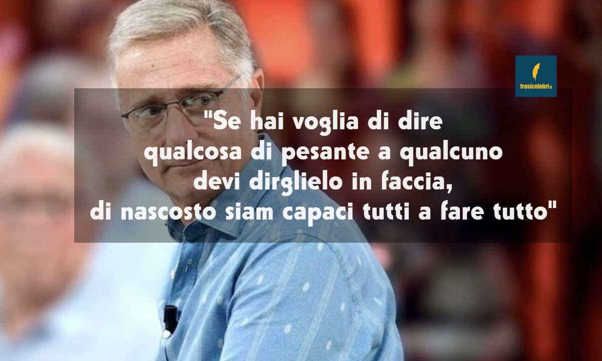 Frasi di Paolo Bonolis sull’ipocrisia