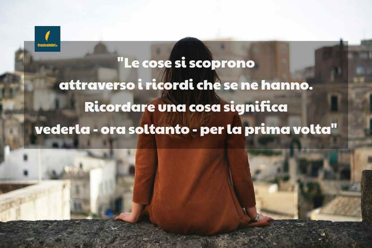 Frasi di Cesare Pavese sui ricordi