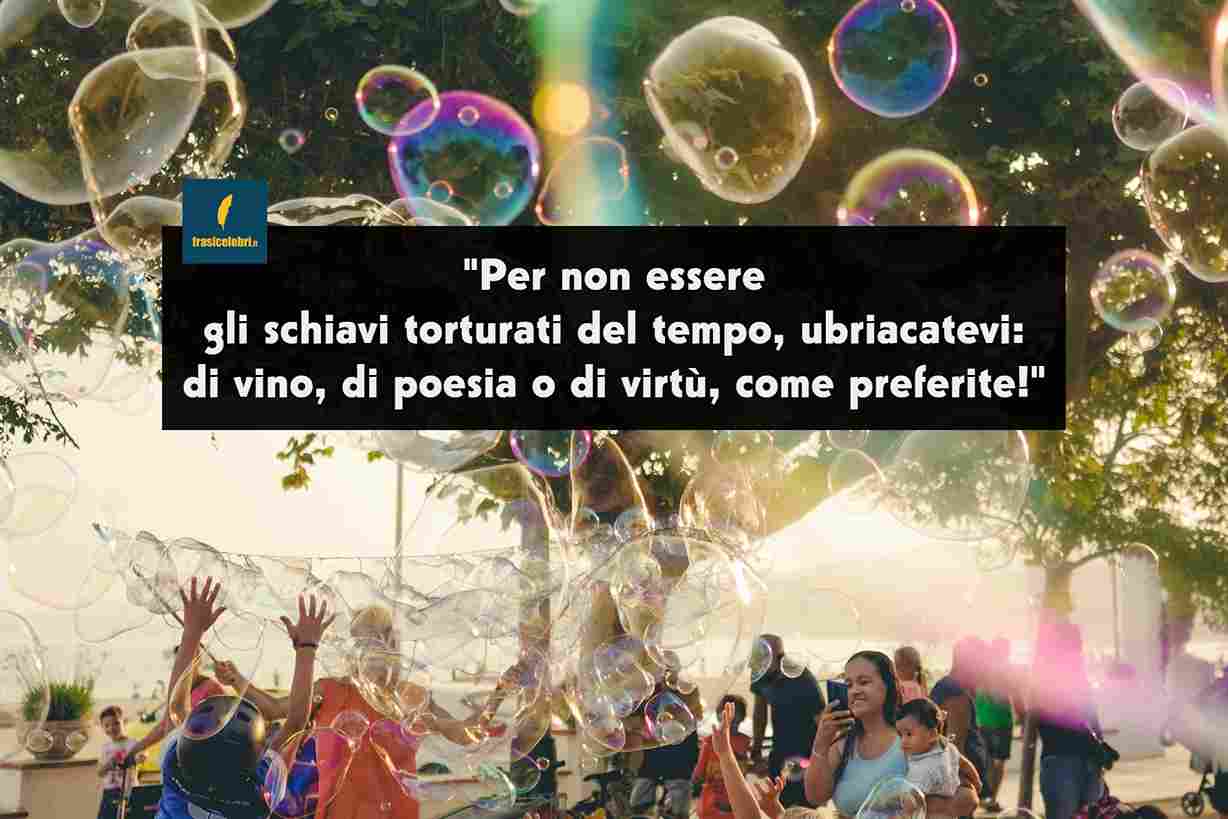 Frasi di Baudelaire sul tempo