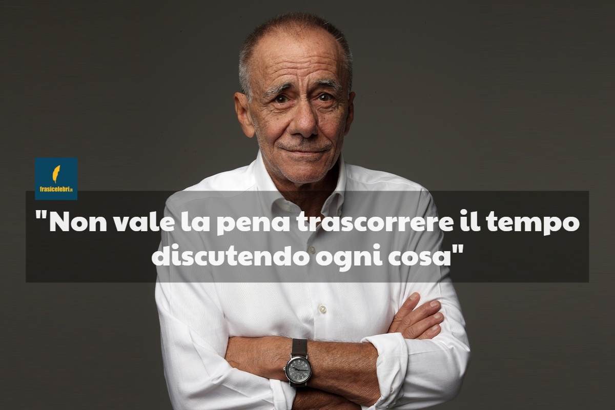 La frase rivelatrice di Vecchioni che salva le relazioni