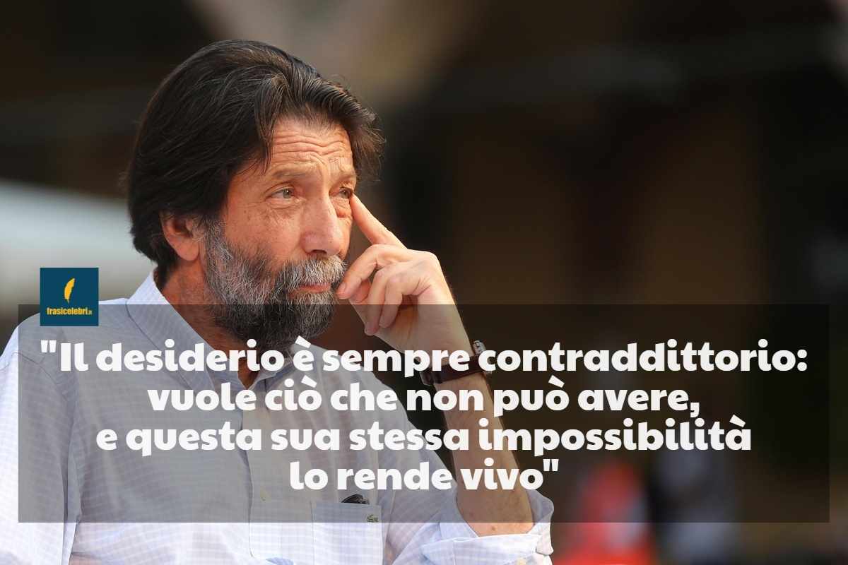 frase di Cacciari sul desiderio