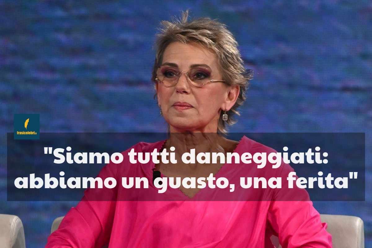 La frase di Concita De Gregorio sulle ferite che ci lecchiamo