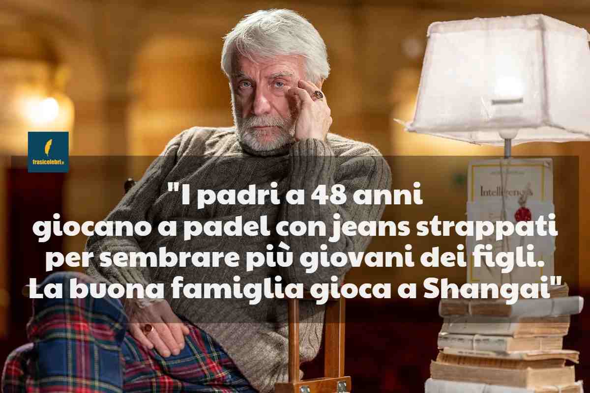La frase shock di Crepet sui padri