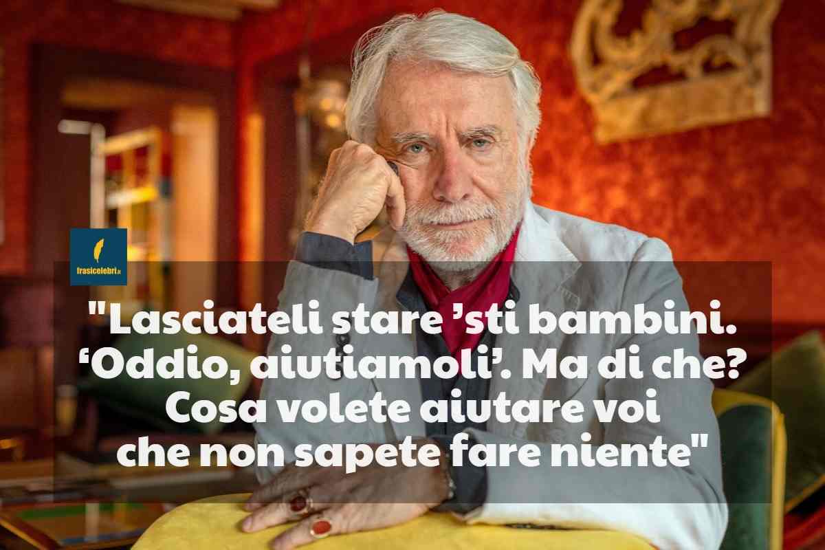 frase sfogo di Crepet contro i genitori iperprotettivi