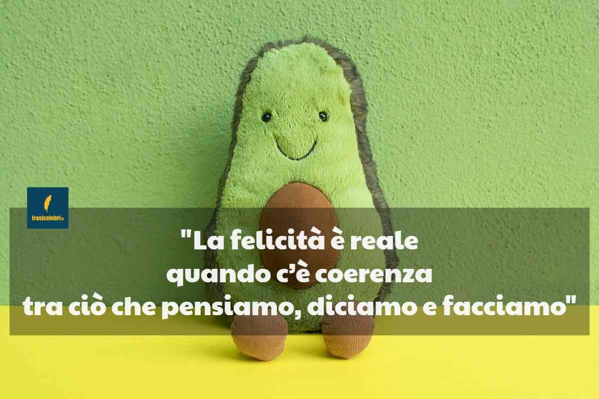 frase di Gandhi che insegna a essere felici