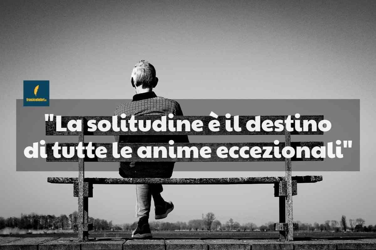 La confortante frase di Schopenhauer sulla solitudine