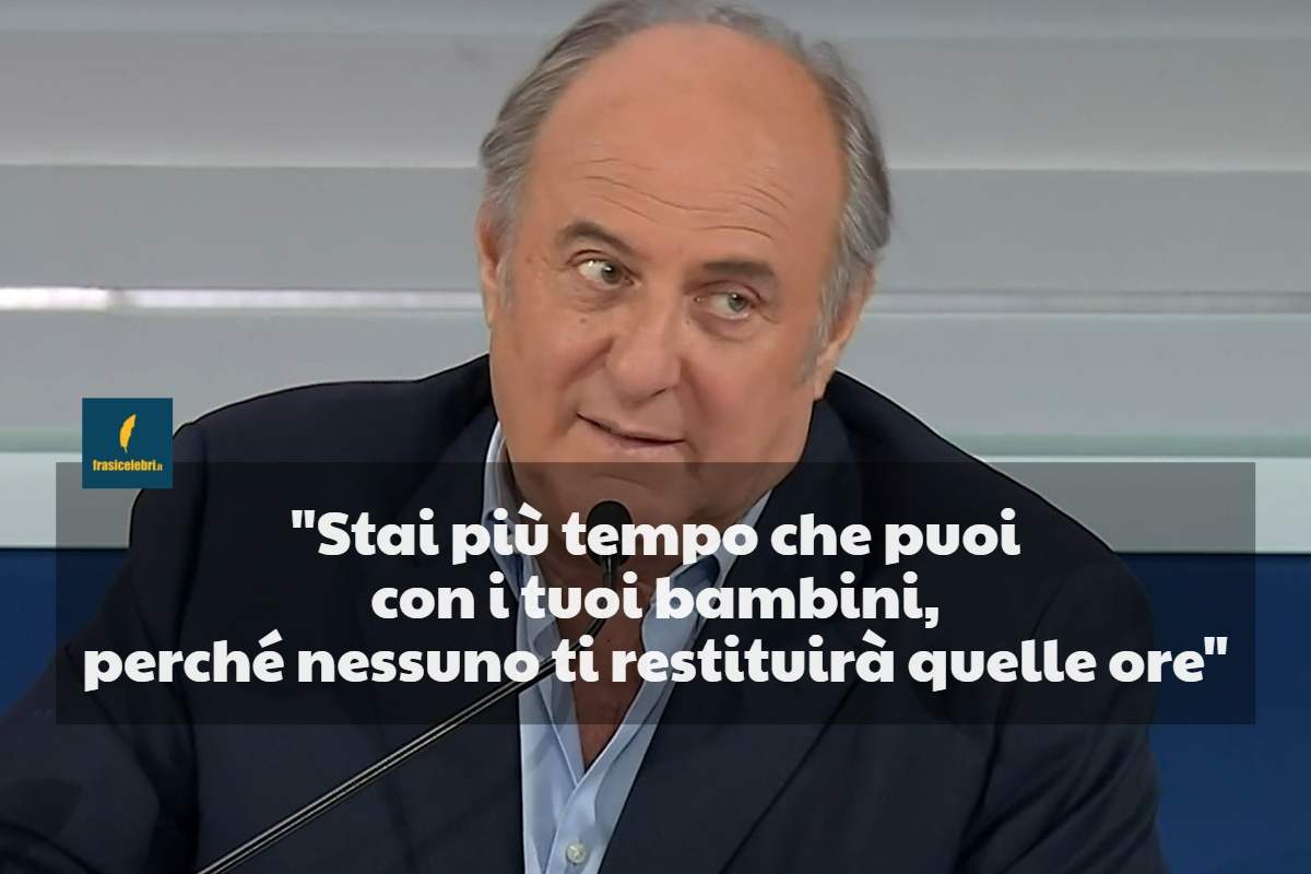 Frasi di Gerry Scotti sui genitori