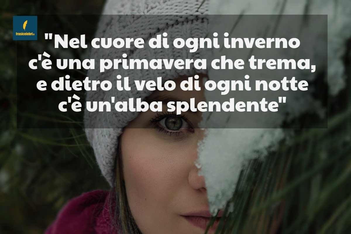 Frasi di Khalil Gibran sull’inverno