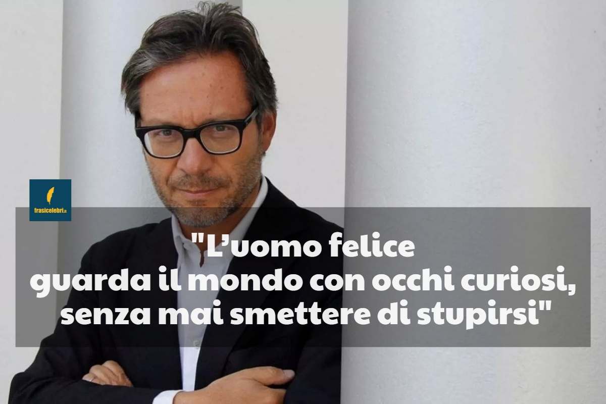 La frase di Massimo Recalcati sulla felicità che riaccende la vita