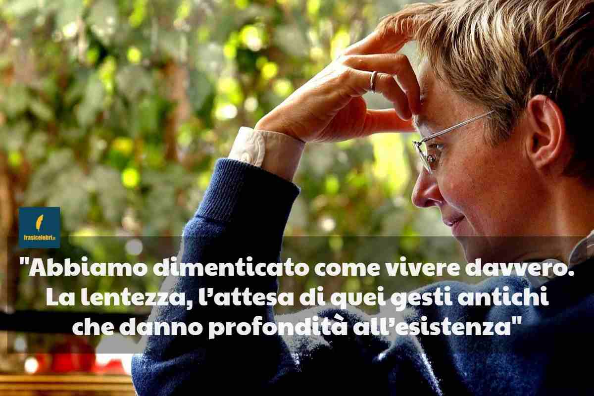 frase di Susanna Tamaro sul vero senso della vita