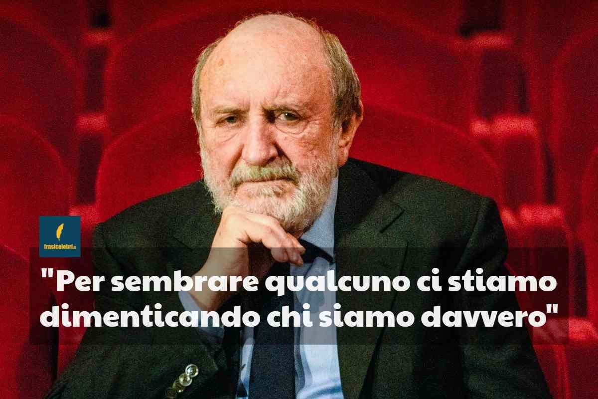 frase di Galimberti che ci fa vergognare di chi siamo oggi
