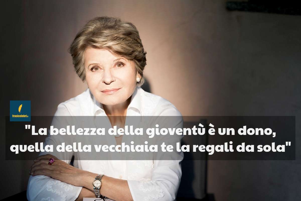 Frasi di Sveva Casati Modignani sulla vecchiaia