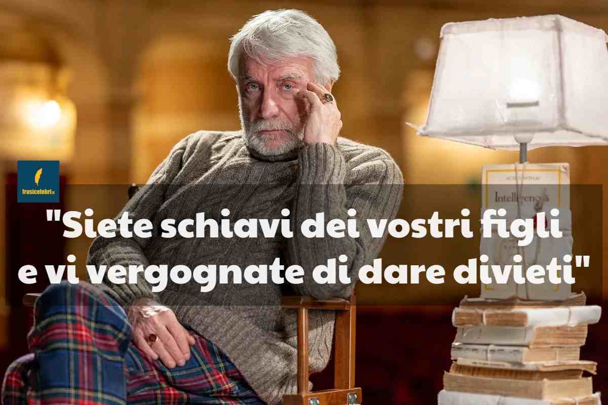 frase di Crepet che fa vergognare i genitori