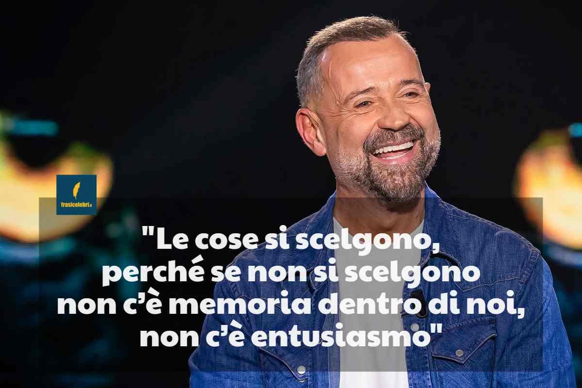 Frasi di Fabio Volo sull’entusiasmo