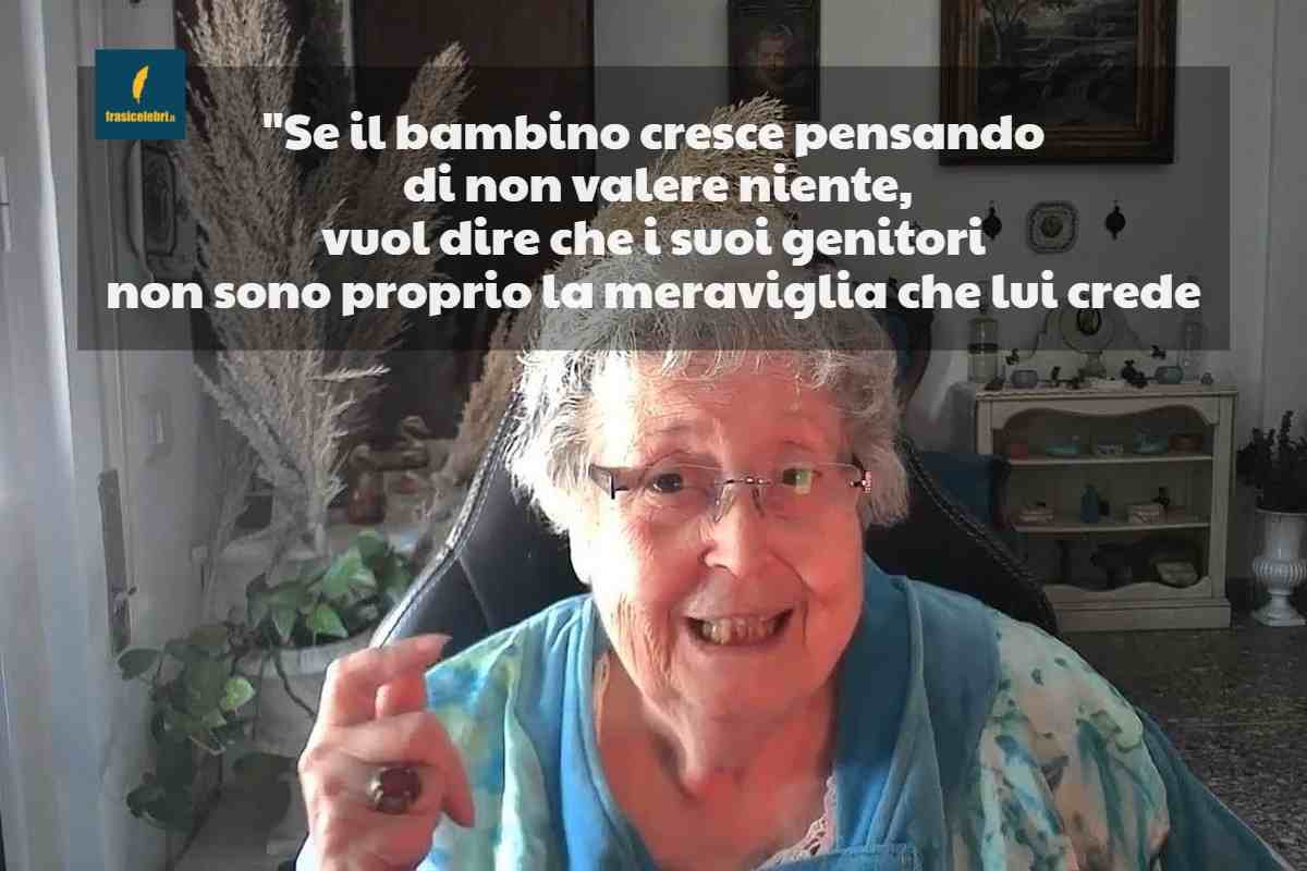 frase di Gabriella Tupini contro i genitori