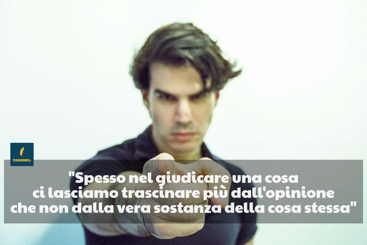 Frasi di Seneca sul giudizio