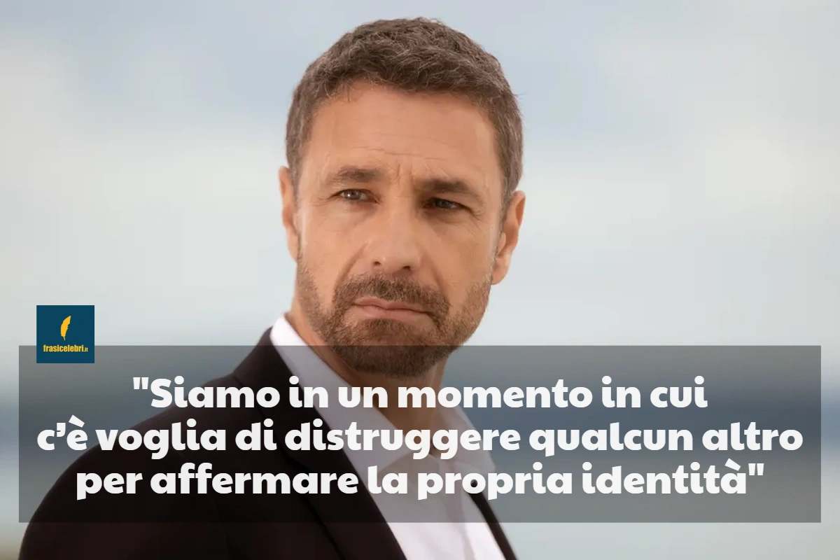 frase di Raoul Bova che ci mette in guardia dalle malelingue