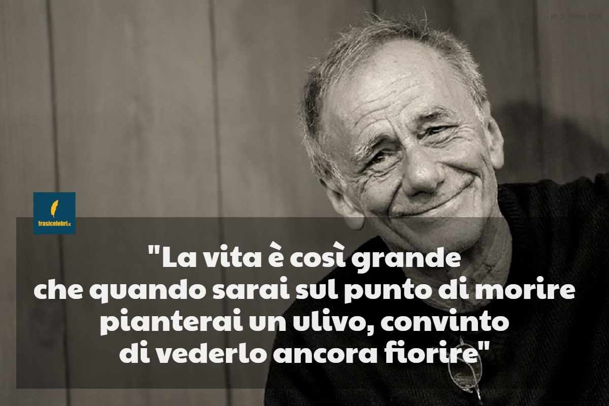 frase di Vecchioni sulla bellezza della vita