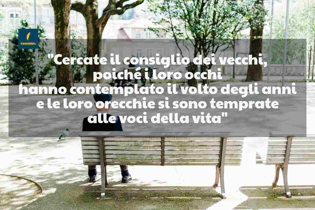Frasi di Khalil Gibran sulla vecchiaia