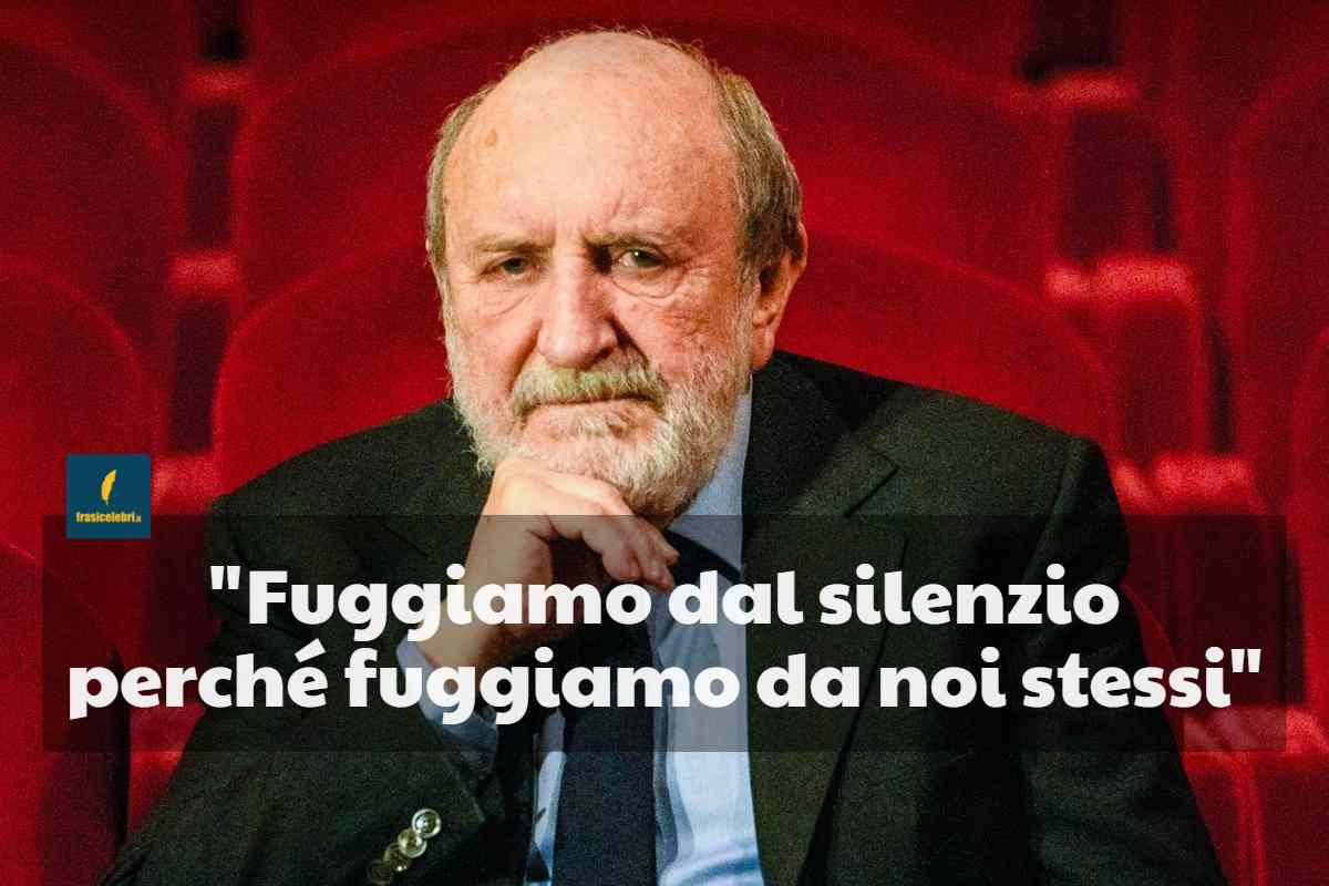 Frasi di Galimberti sul silenzio