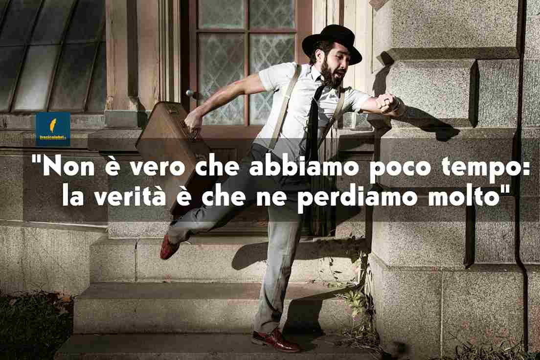 Frasi di Seneca sul tempo