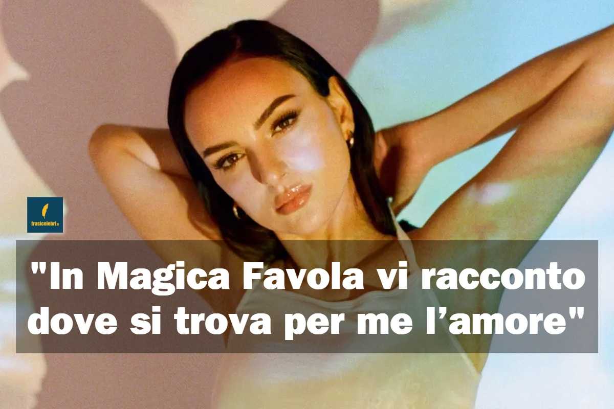 frase con cui Arisa spiega il senso della sua canzone per Sanremo 2026