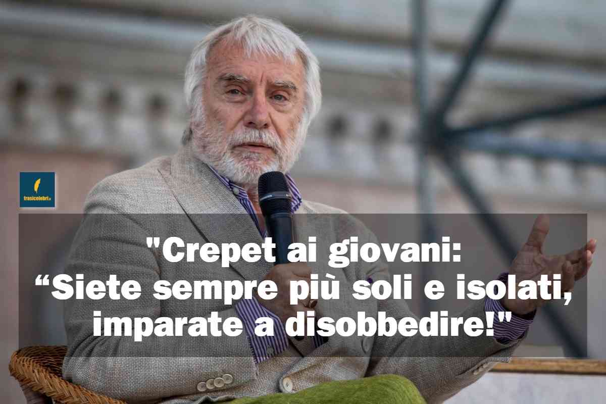 frase provocatoria di Crepet sui giovani