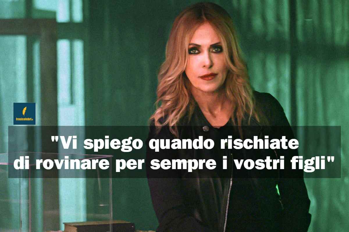 frase con cui Roberta Bruzzone mette in guardia i genitori
