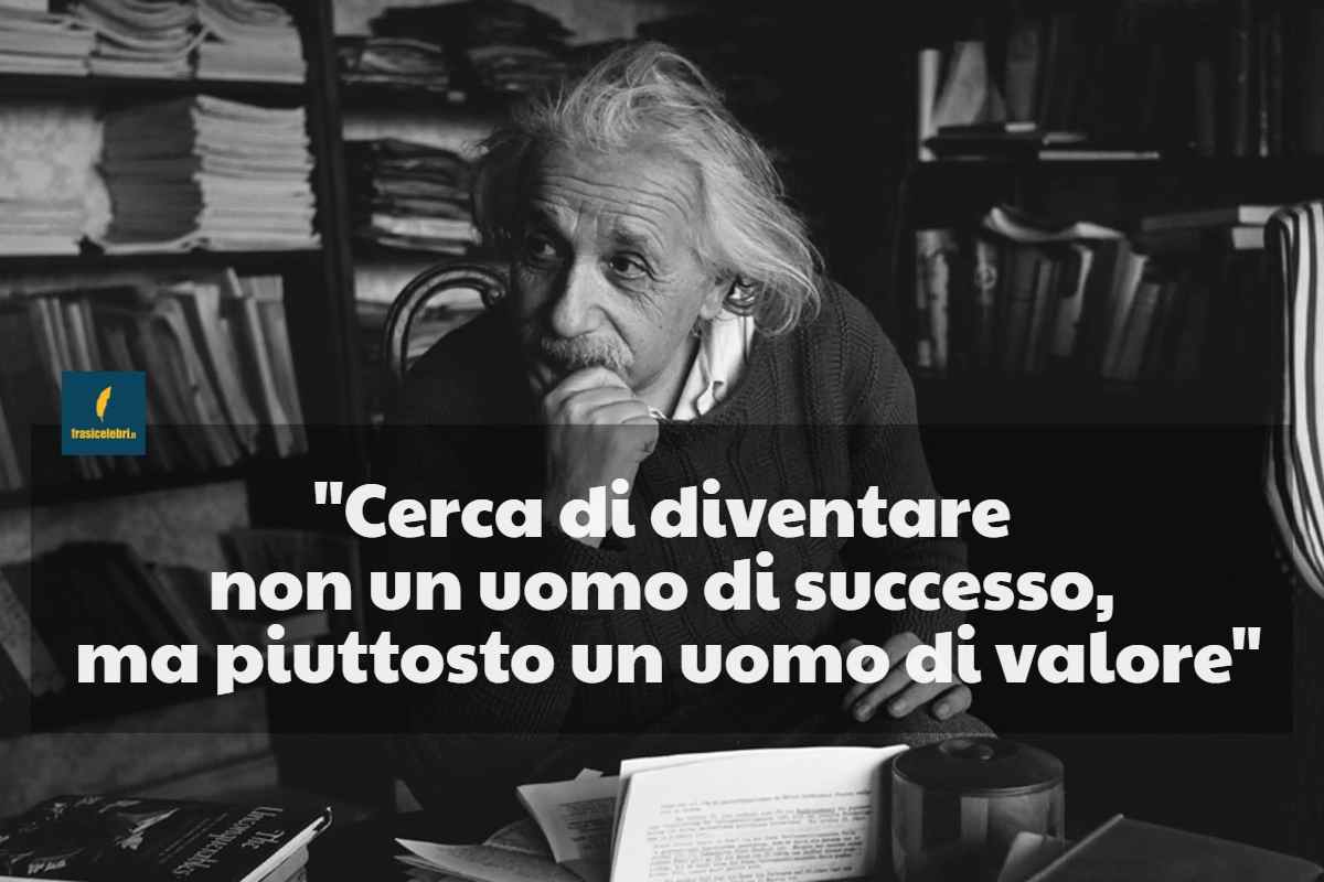frase di Einstein da usare contro chi si vanta