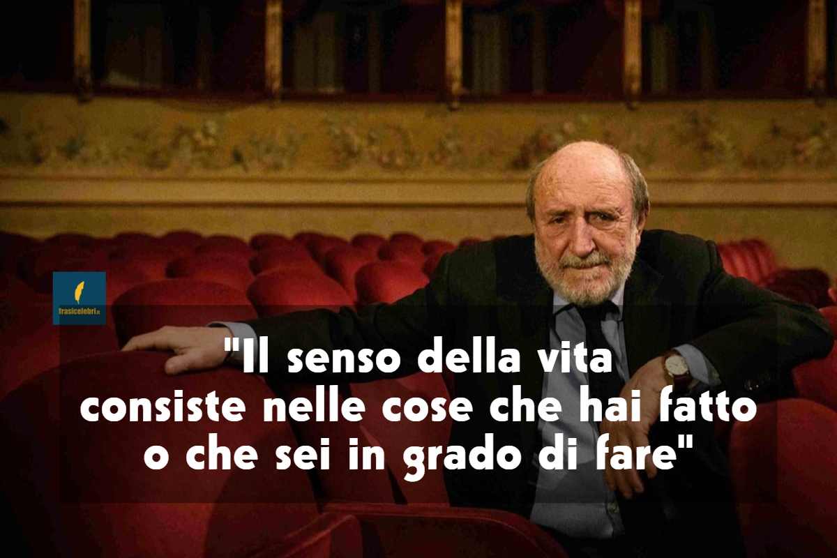 frase di Galimberti che svela il senso della vita