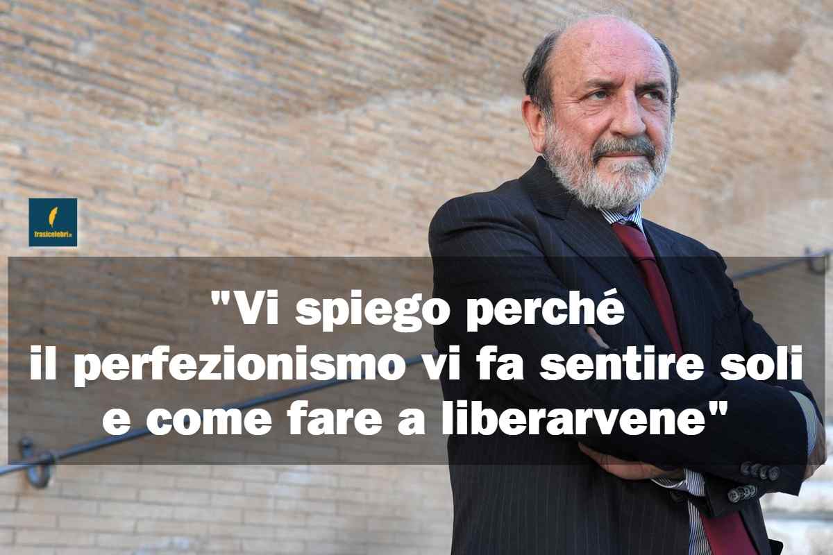 frase di Galimberti che ti libera dal bisogno di essere perfetto e dalla solitudine