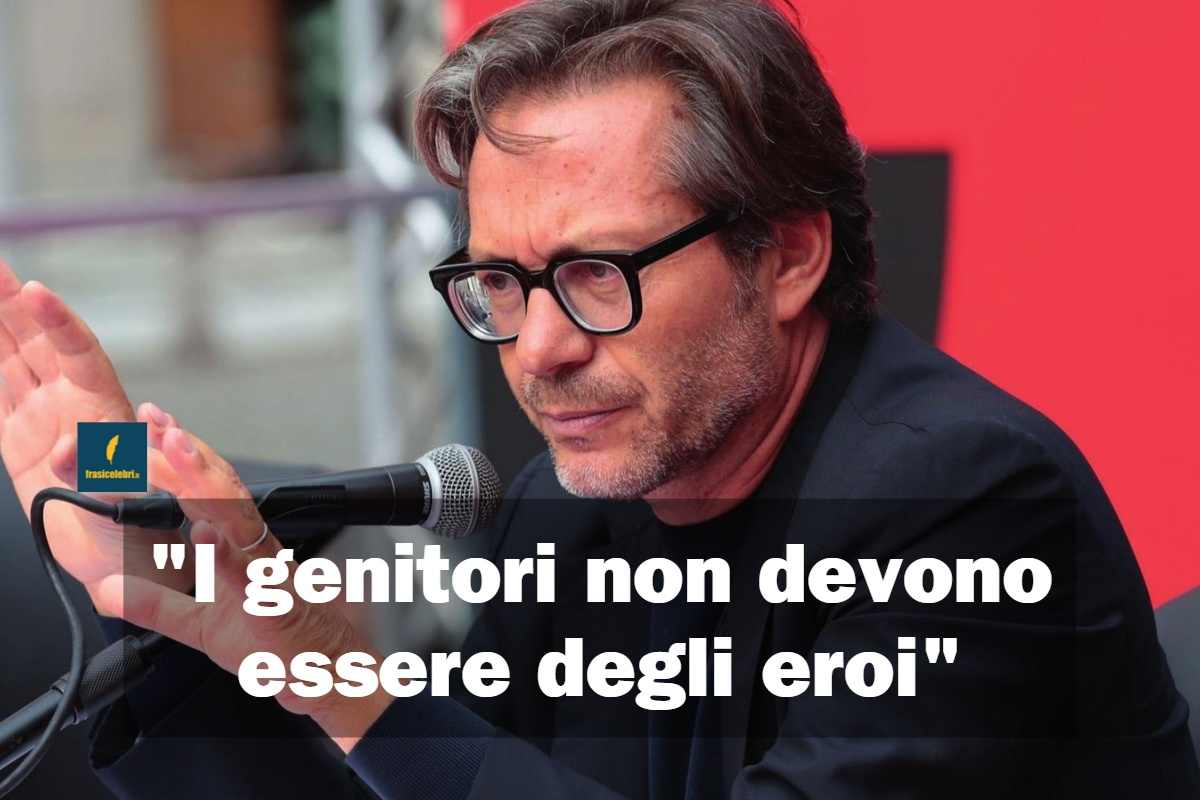 frase di Recalcati che ci libera dal dovere di essere degli eroi per i figli