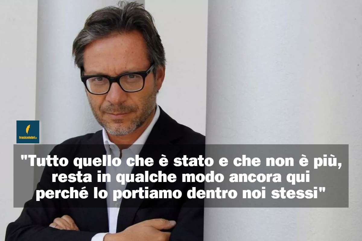 frase di Recalcati che ci mostra come tenere sempre dentro chi se n'è andato