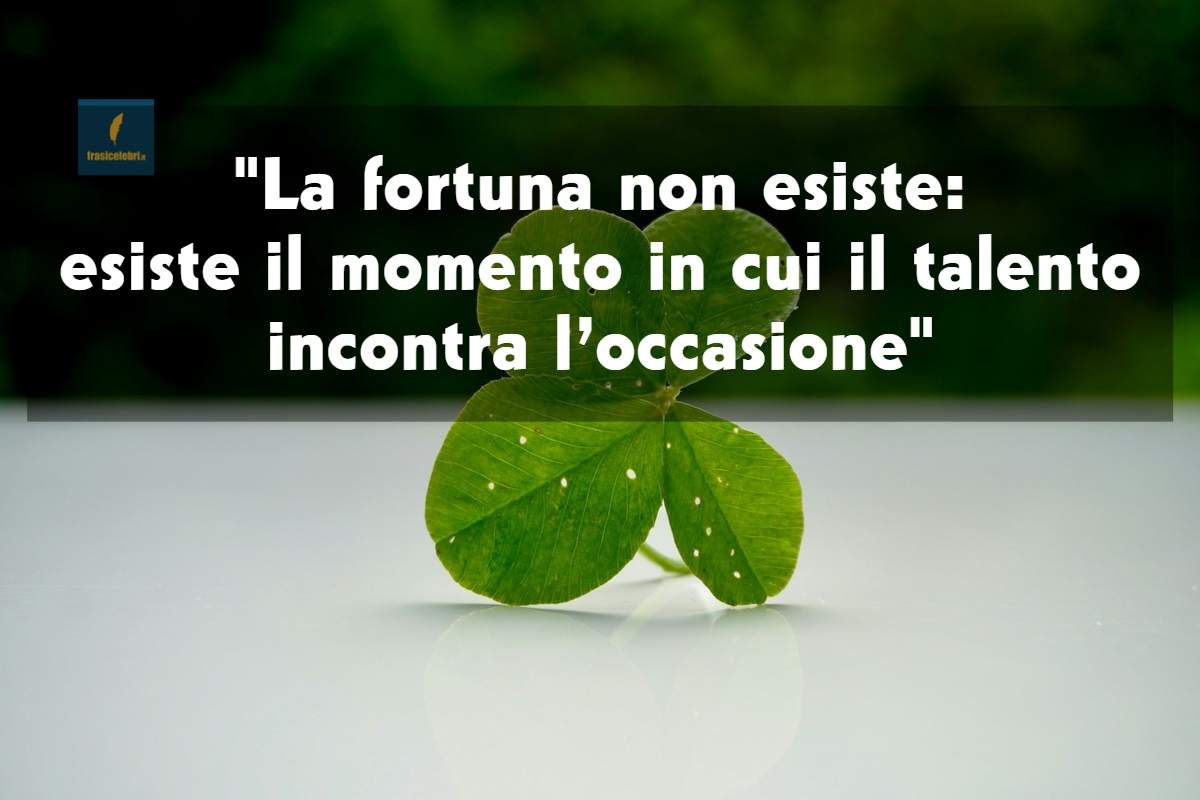 frase di Seneca che ci spiega perché la fortuna non arriva a noi