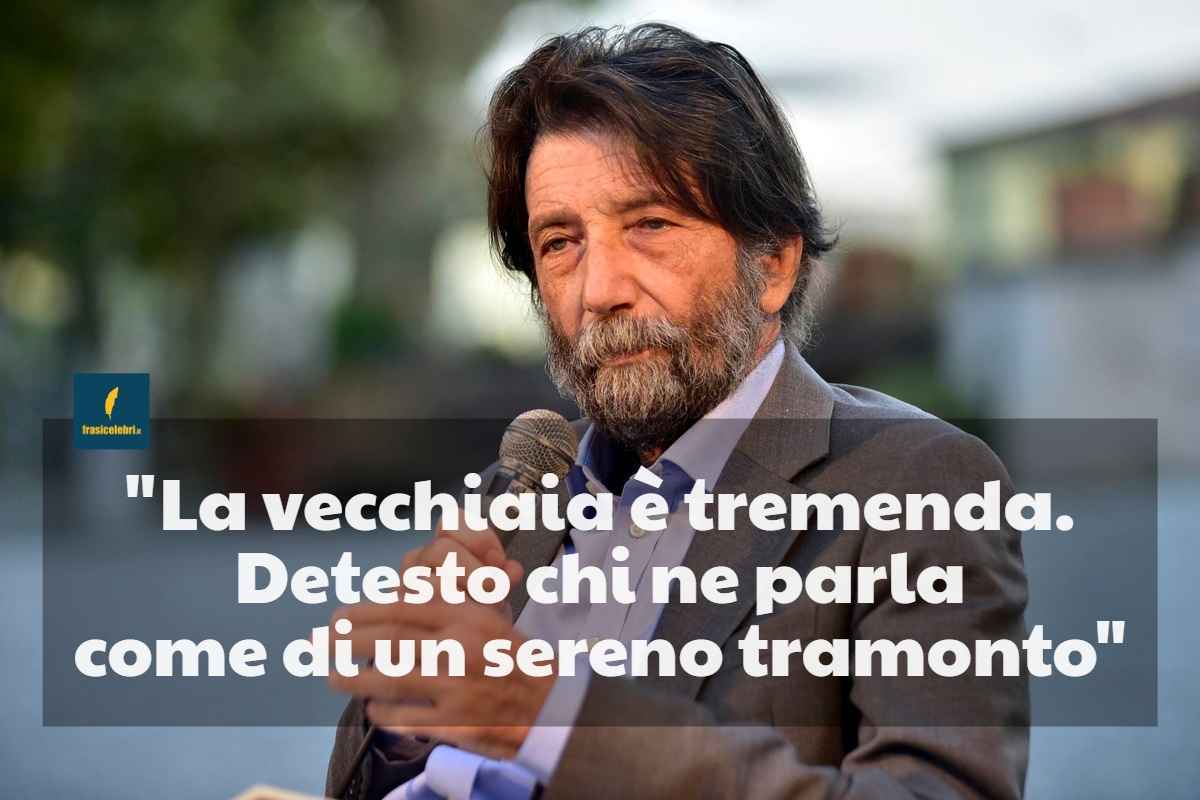 La frase shock di Cacciari che incoraggia a cambiare