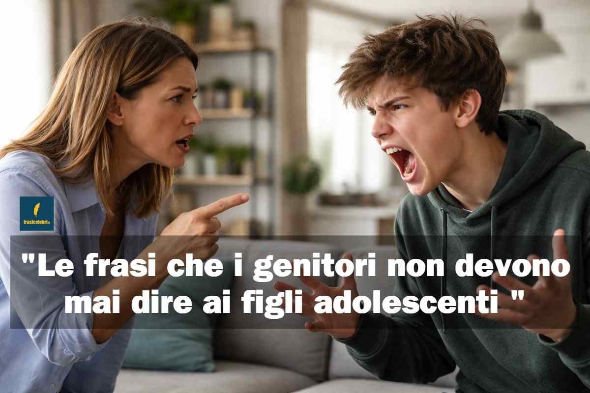Se non vuoi vedere i tuoi figli adolescenti esplodere dalla rabbia