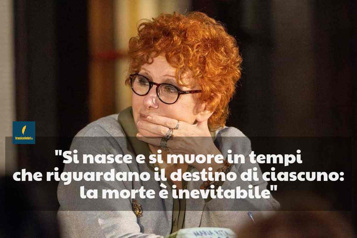 frase di Maria Rita Parsi sull’inevitabilità della morte