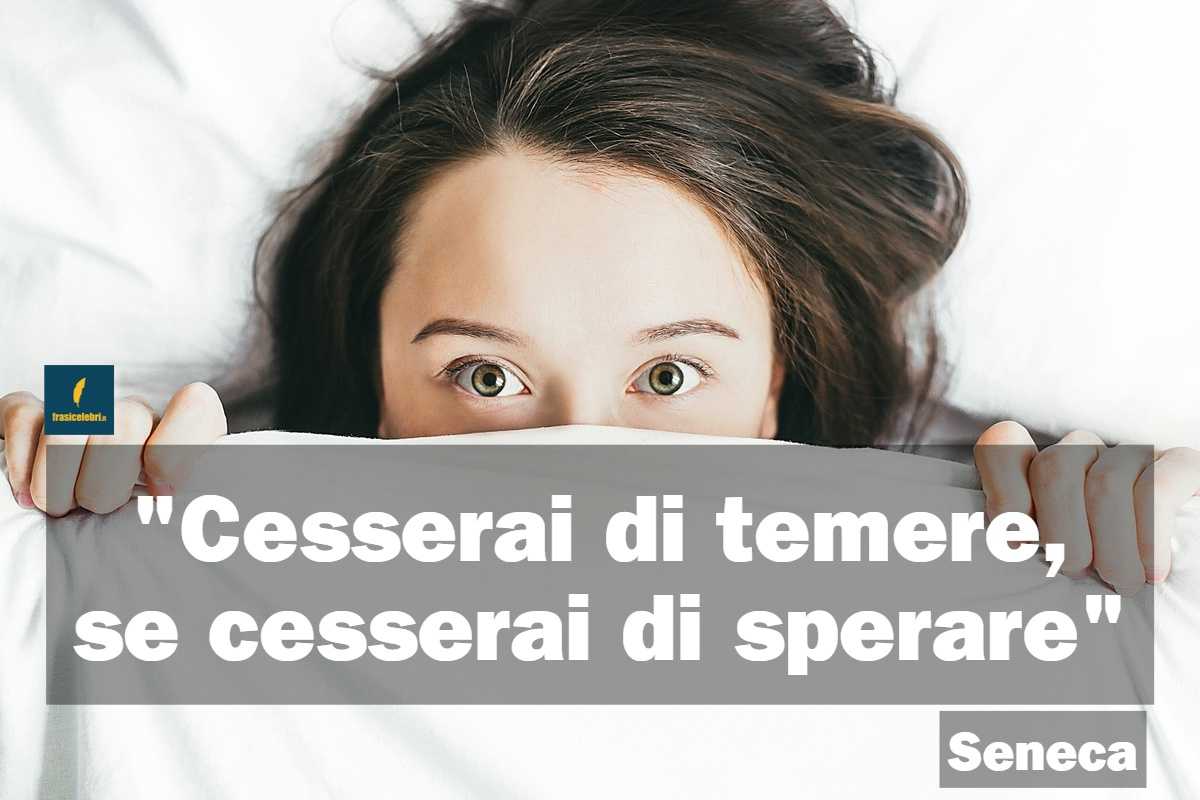frase di Seneca che ci spiega come fare a combattere l’ansia